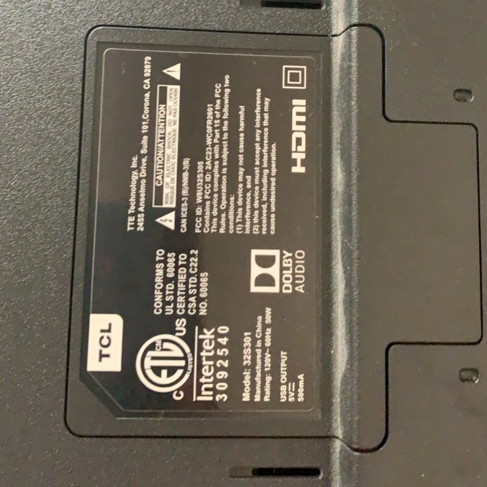 Roku 32” tv
